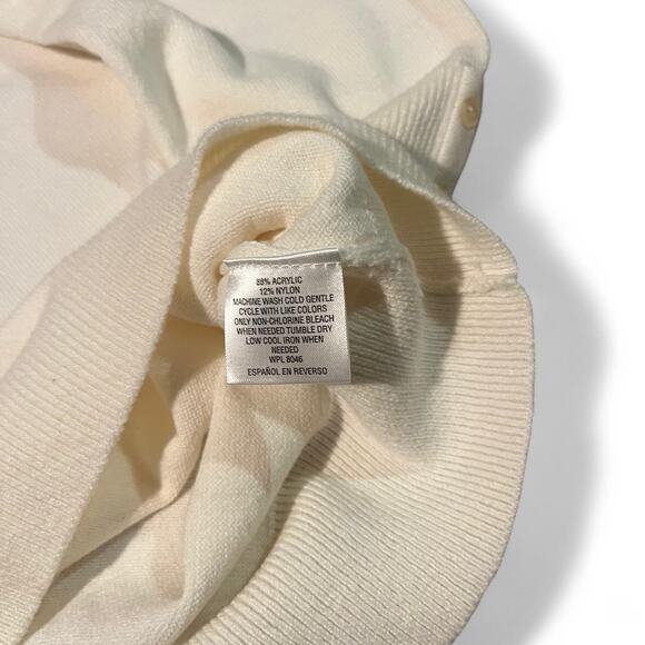 M collection ivory long sleeve - Picture 4 of 5